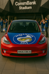 Parramatta Eels Bonnet Flag & Side Mirror Covers