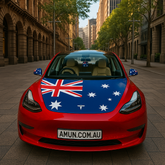 Australian Bonnet Flag & Side Mirror Covers