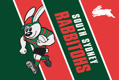 South Sydney Rabbitohs NRL Flag – 90cm X 150cm Heavy-Duty Triple-Layered Banner | Quadruple-Stitched & High-Speed Wind Resistant