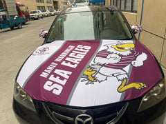 Manly Warringah Sea Eagles Bonnet Flag & Side Mirror Covers
